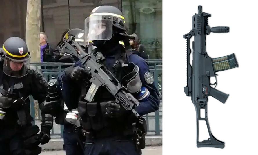 french-riot-police-deploy-semi-automatic-weapons-against-yellow-vests